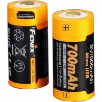 Аккумулятор 16340 Fenix 700 mAh Li-ion с разъемом для USB купить в Сыктывкаре