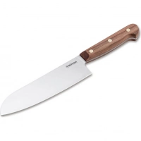 Кухонный нож Boker Cottage-Craft Santoku, сталь С75, рукоять дерево купить в Сыктывкаре