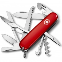 Нож перочинный Victorinox Huntsman, сталь X55CrMo14, рукоять Cellidor®, красный купить в Сыктывкаре