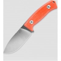 Нож с фиксированным клинком LionSteel M2 MiOR, сталь D2, рукоять Orange micarta купить в Сыктывкаре