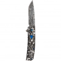 Нож складной Benchmade Tengu 601-211, сталь дамаск, карбон/G-10 купить в Сыктывкаре