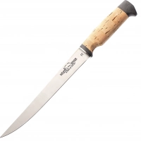 Нож White River Traditional Fillet 8,5″ Cork StoneWash, сталь 440C, рукоять пробковое дерево купить в Сыктывкаре