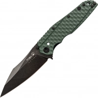 Складной нож TASKnives SPITFIRE, сталь D2 Black Stonewash, зеленый купить в Сыктывкаре