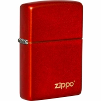 Зажигалка Classic Metallic Red ZIPPO с логотипом Zippo купить в Сыктывкаре